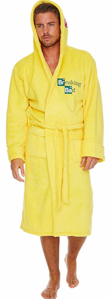 Yellow Breaking Bad Cook Suit Bath Robe