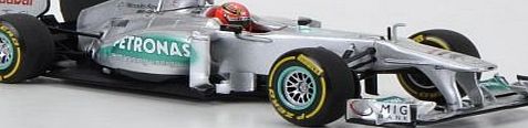 Mercedes AMG Petronas F1 team, No.7, M.Schumacher, Presentations vehicle, 2012, Model Car, Ready-made, Minichamps 1:43