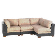 Mercer modular 4 seat sofa, mocha