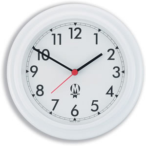 Royston Wall Clock Plastic 285mm Diameter