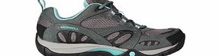Merrell Azura grey and turquoise ankle boots
