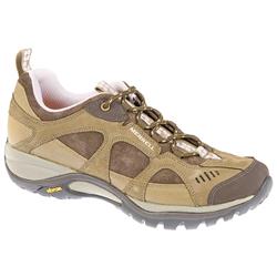 Merrell Female Siren Nitros Leather/Textile Upper Textile Lining in Coffee-Pink