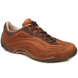 Merrell Male Circuit Flow Leather Upper in Tan