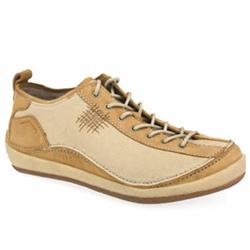 Merrell Male Ell Barcelona Manmade Upper Fashion Trainers in Tan