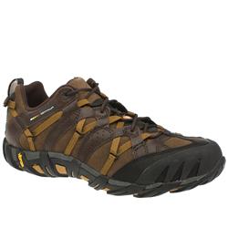 Merrell Male Ell Landpro Ultra Leather Upper Fashion Trainers in Brown