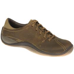 Male Oak Leather Upper Leather/Textile Lining Fashion Trainers in Tan