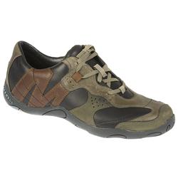 Merrell Male Swerve Leather Upper Leather/Textile Lining in Dark Green