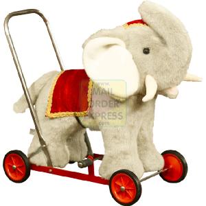 Merrythought Elephant Pushalong