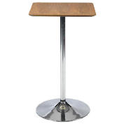Mesa Bar Table, Walnut veneer