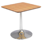 Mesa Side Table, Zebrano effect