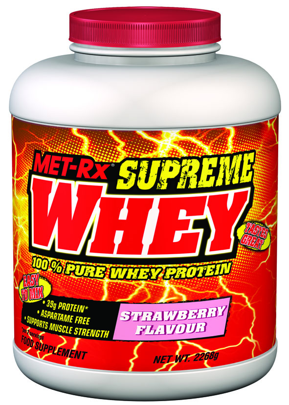 Met-RX Supreme Whey - Chocolate (5lb  2lb)