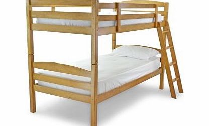 Metal Beds Ltd Moderna 30 Wooden Bunk Bed Antique Pine