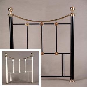 Metal Beds Oxford 4FT Small Double Metal Headboard