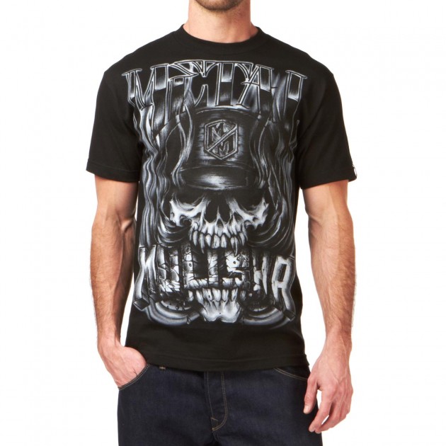 Mens Metal Mulisha Crusher T-Shirt - Black