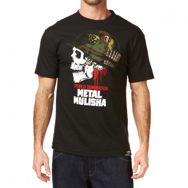 Mens Metal Mulisha Full Metal T-Shirt - Black