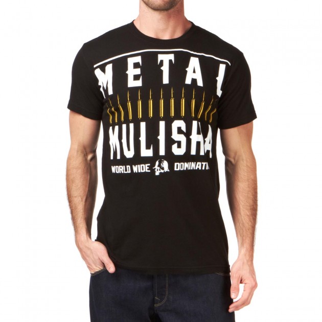 Mens Metal Mulisha Loaded Custom T-Shirt - Black