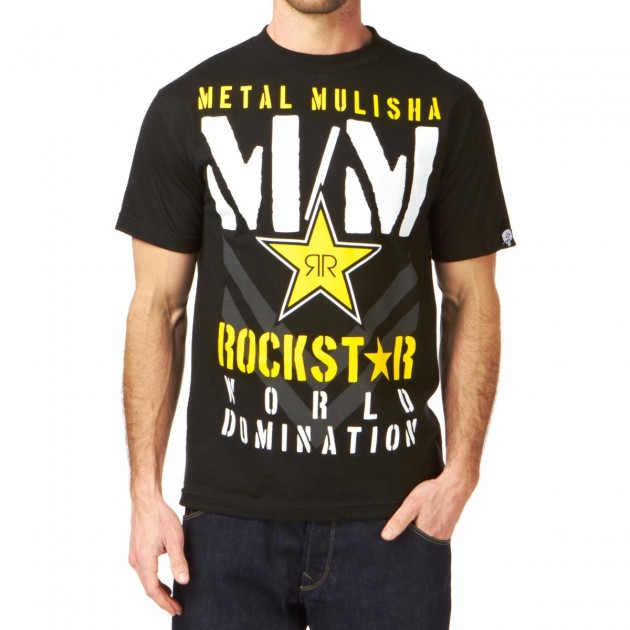 Mens Metal Mulisha Reconstruct T-Shirt - Black
