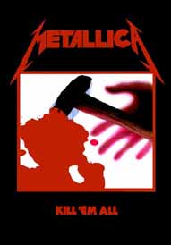 Metallica Kill Em All Textile Poster