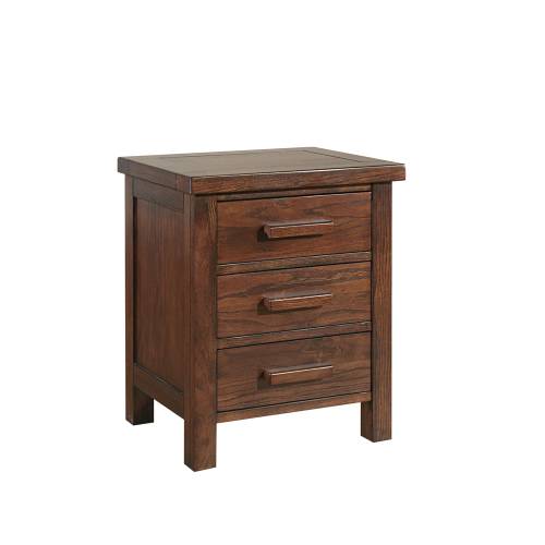 Metro Oak Bedroom Furniture Metro Oak Bedside Chest
