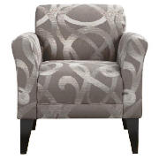special edition occasional chair, charcoal