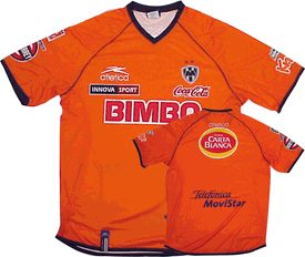 Mexican teams 2478 Monterrey away 2004