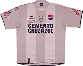 Mexican teams 2478 Pachuca away 2004