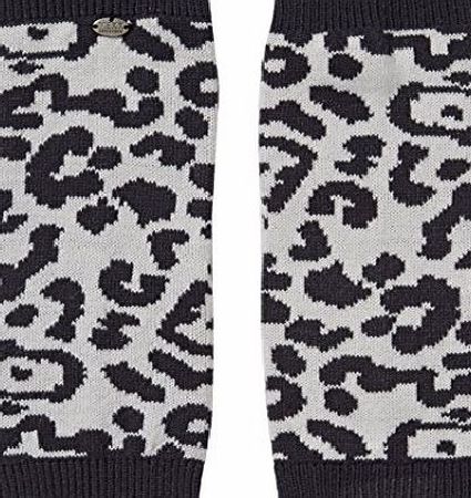 Mexx Girls K1HHA038 Kids Girls Legwarmer Sweater Knit Leg Warmers, Black (India Ink), 6 Years (Manufacturer Size: Months)