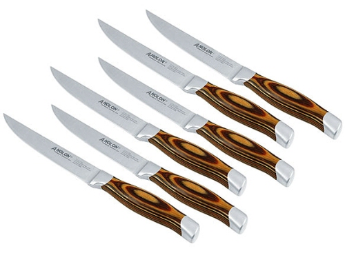 Meyer Prestige Anolon Brunello Steak Knife Set