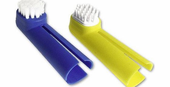 Mhlan Zoo Karlie finger toothbrush set for dogs, dental care for dogs