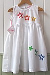 Mi Mariposa at notonthehighstreet.com Embroidered Star Party Dress
