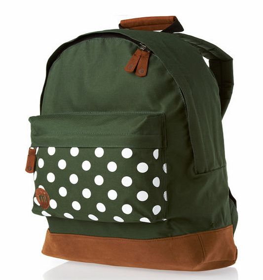 Mi-Pac Polkadot Backpack - Green