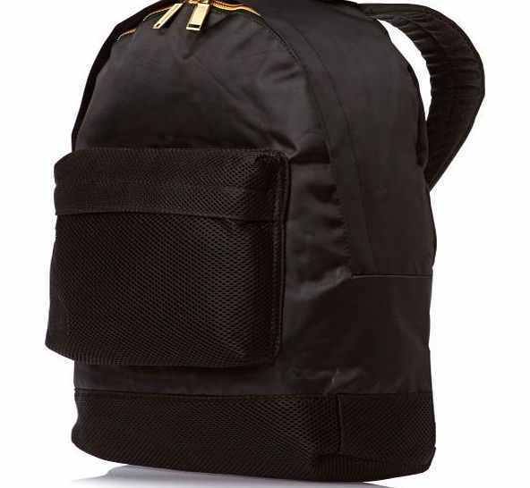 Mi-Pac Satin Mesh Backpack - Black