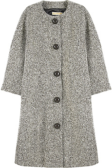 Michael Kors Donegal wool coat