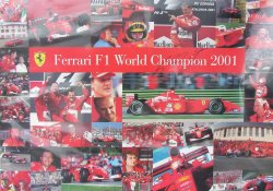 Signed World Champion 2001 Poster