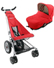 + Pushchair Red inc Pack 6
