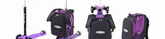 Micro Maxi Micro 4in1 Scooter with bag - Purple `One