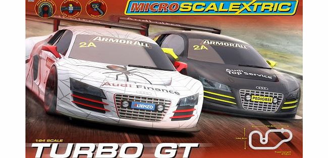 1:64 Scale Turbo GT Race Set