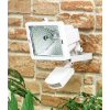 FORTRESS PIR WHITE SECURITY FLOODLIGHT WHITE FINISH