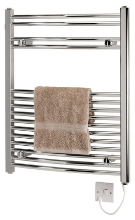 MM53635 Oil Filled Curved Heated Towel