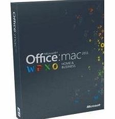 Microsoft Office Mac 2011 Home and Business 2011 - 1PC/1User (Disc Version)