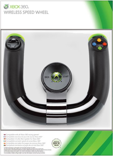 Microsoft Official Xbox 360 Wireless Speed Wheel (Xbox 360)