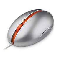 Microsoft Optical Mouse by Philippe Stark Orange USB