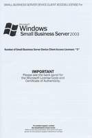 Small Business Server 2003 - OEM Additional 5