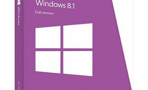 Microsoft Windows 8.1 Software - 1 User