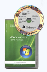 Microsoft Windows Vista Home Premium 64-bit DVD - OEM