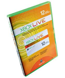 Xbox LIVE 12 Months Gold Membership Subscription