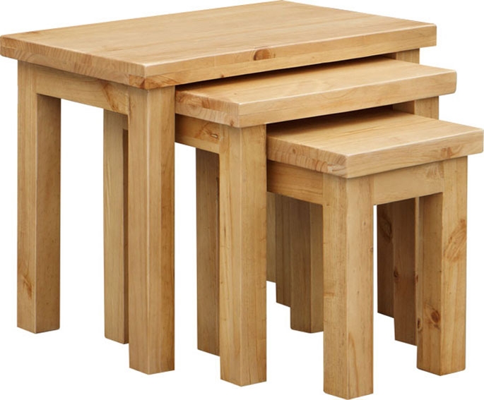 Pine Nest of Tables