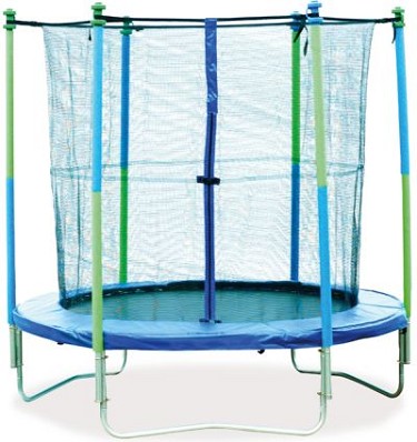 Mightymast 12ft Trampoline Set With Safety Enclosure