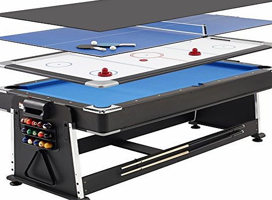Mightymast Leisure 7ft Revolver 3 in 1 Games Table