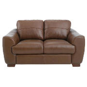 Milano leather sofa regular, cognac